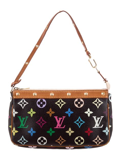 louis vuitton multi pochette purse|Louis Vuitton multi colored bag.